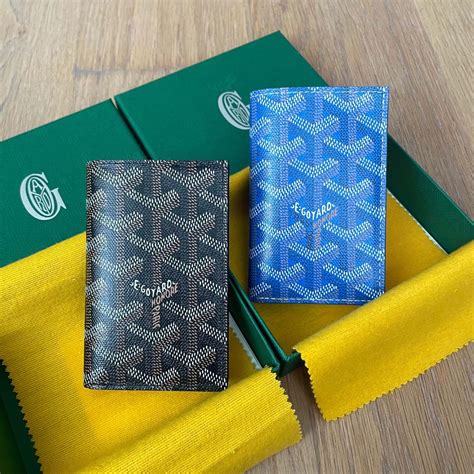 goyard st pierre size|Goyard saint pierre wallet.